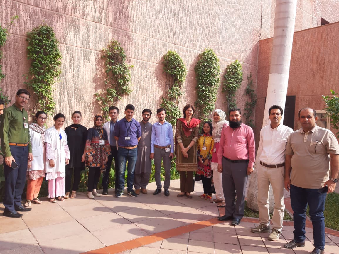 Institutional team photo